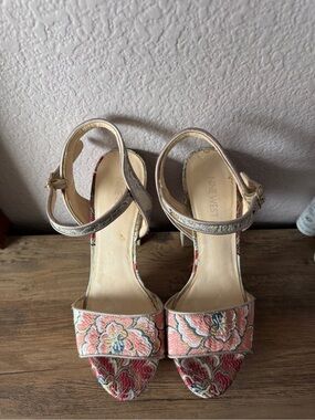 Nine West Floral Heels